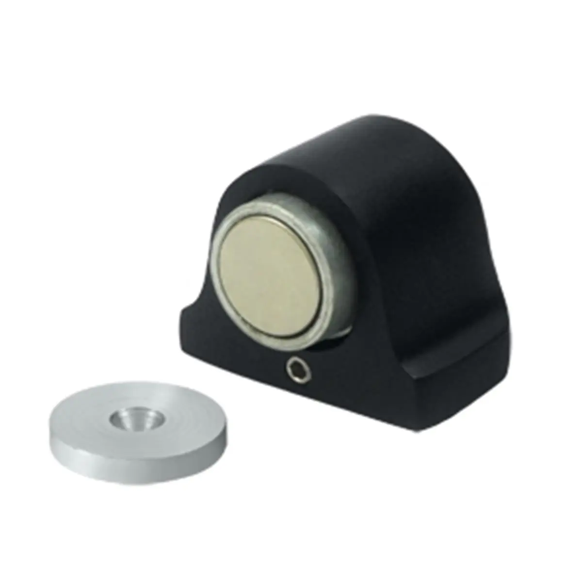 212 MAIN Metal Weatherproof Solid Brass Magnetic Dome Door Stopper, Corrosion-Proof Wall Mount Accessory with 1-3/8" Base & Mounting Kit, 1 Year Mechanical Warranty for Home Improvement (Doors, Gates), Dome Shape
