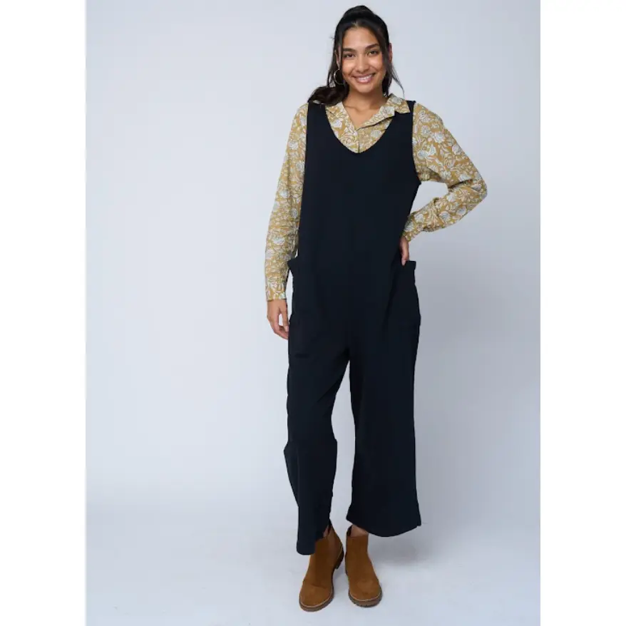 Field Day Romper - Black