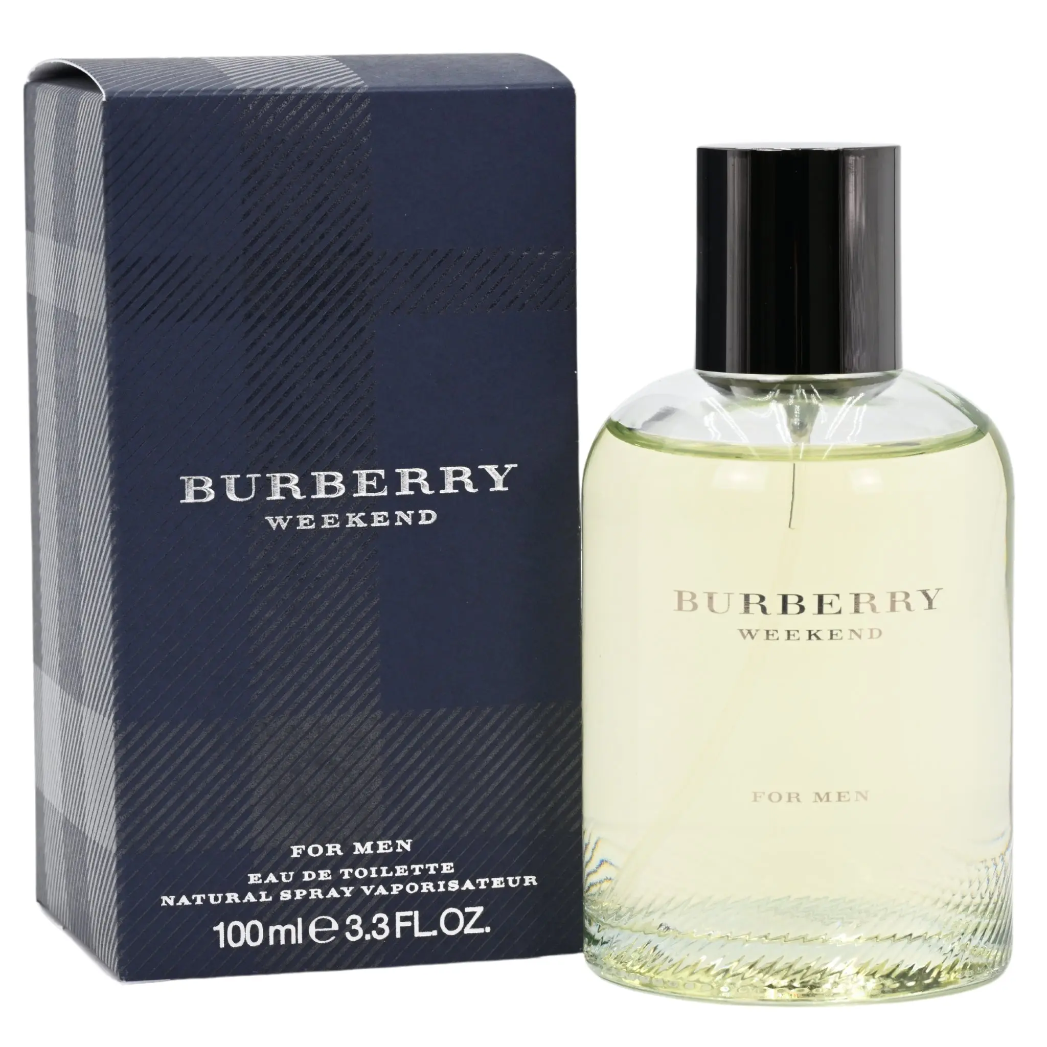 BURBERRY WEEKEND Men's Aromatic Citrusy Eau de Toilette - Citrus Blend Fragrance, Crisp Woods & Moss Notes, 3.3 fl oz Casual Wear Cologne, New Sealed Box (3.4 fl oz Option Available), Aromatic Citrusy Fragrance, Men's Cologne, Mens Gifts, Boxed Bottled Me
