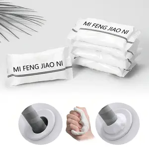 10Count Waterproof Sealing Mud, Quick Repair Mud, Repairing Wall Holes, Waterproof Sealing Putty for Pipe Connections, Wall Holes, Air Conditioning Holes. (5PCS white) Caulking Gluestick