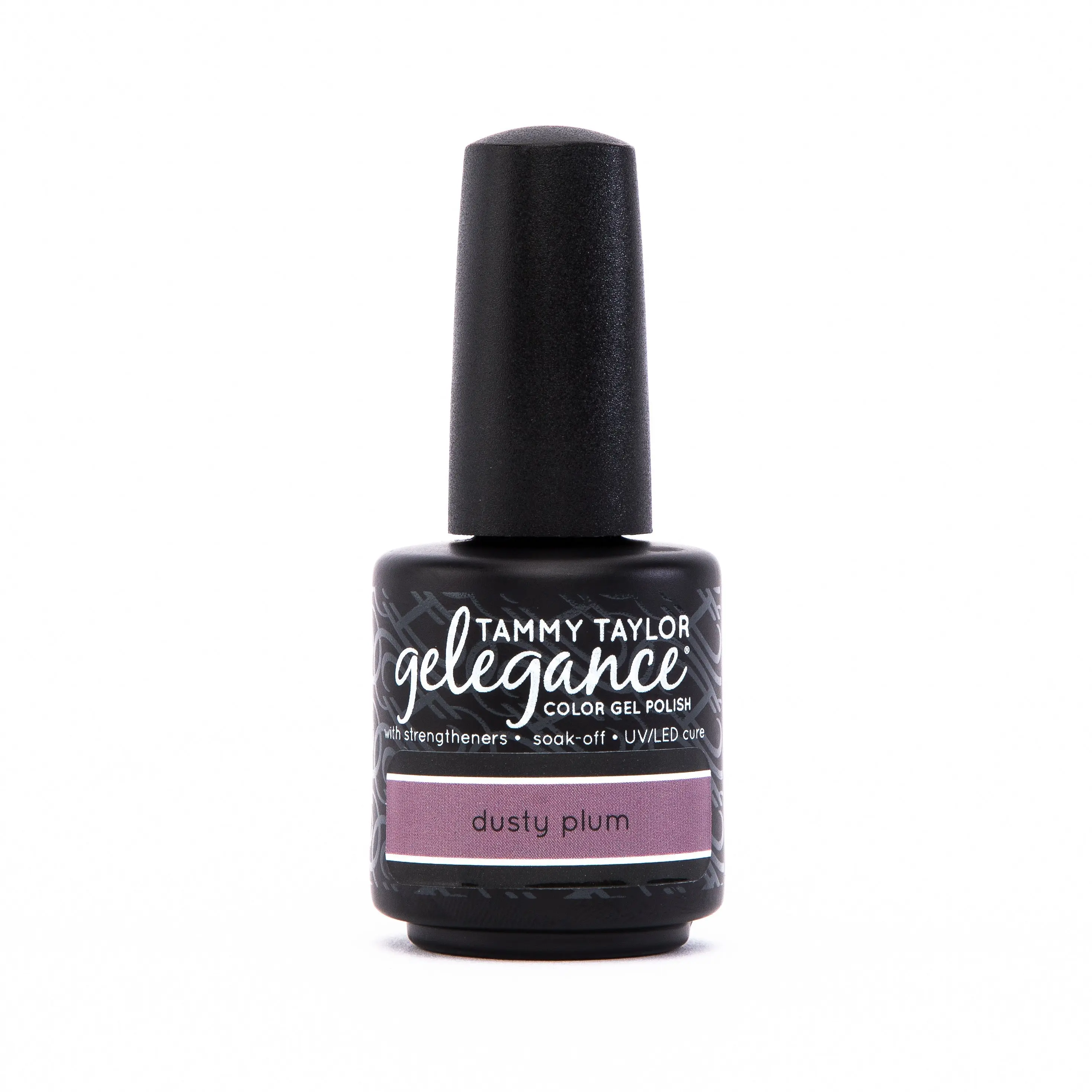 Tammy Taylor Nails Gelegance Dusty Plum Gel Polish - Flawless Glossy Smooth Finish - Cosmetic Strengthener Formula