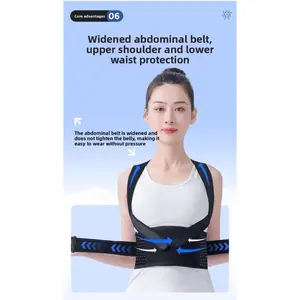 Children Adjustable Anti-Hunchback Posture Corrector Belt Back Shoulder Support Invisible Straightener Spine Correction Belt For Kids Teens Adult
