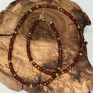 Mix-and-Match Sterling Silver Crystal Necklaces – Choose Your Stone