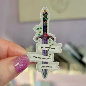 Powerless Dagger Sticker