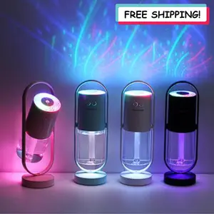 LuxeMagic Shadow USB Air Humidifier With Projection Night Lights