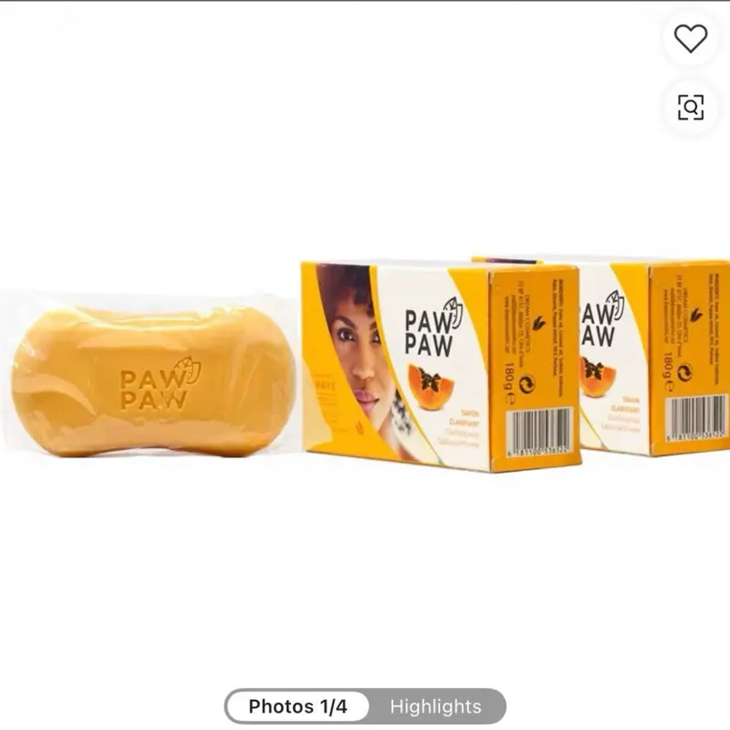 Savon paw paw 3pcs Savon paw paw 3pcs