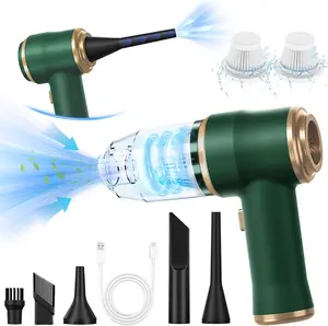12000Pa Cordless Car Vacuum Cleaner High Power, Mini Vacuum Portable Vacuum Cleaner for Car Interior Home Cleaning, Send a variety of accessories for car cleaning air duster
