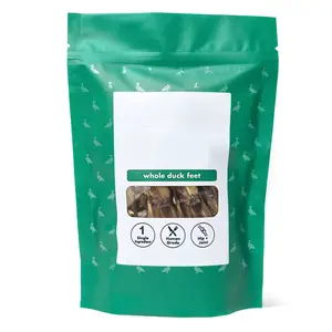 Whole Duck Feet Dental Treats for dogs, Human-Grade, Single Ingredient, 100% USA Pet Supplies Chews All Natural Food