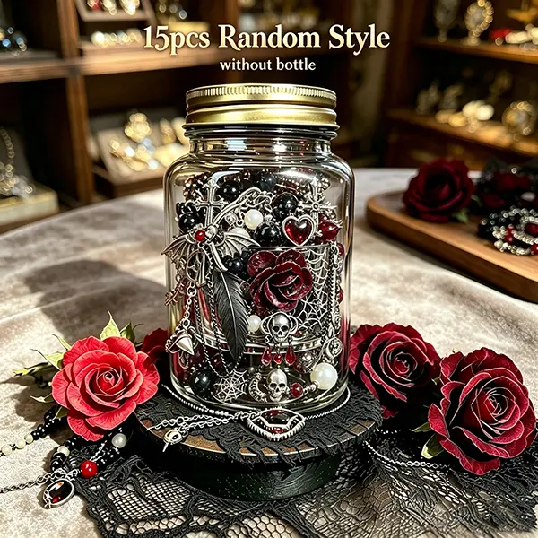15 Styles Gothic Jewelry Blind Box | Value for Money, Gifting & Wish Surprise