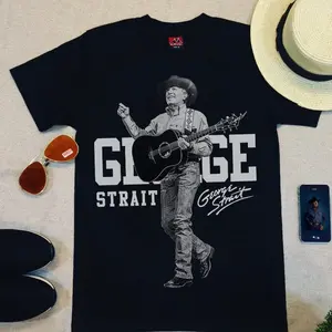 G.Strait Country Music Shirt, Full Size S-5XL, For Man, For Women