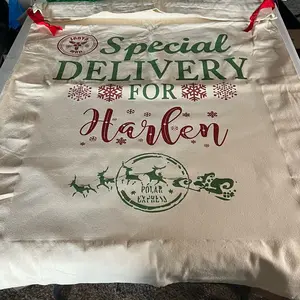 Personalized santa sacks!