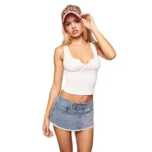 I.AM.GIA X VON DUTCH VOLTI TOP - WHITE