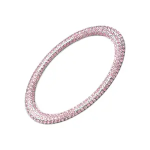 Car Steering Wheel Interior Accessories Compatible with Kia, Enhance Your Driving Experience, Perfect Fit for Kia Models,Pink