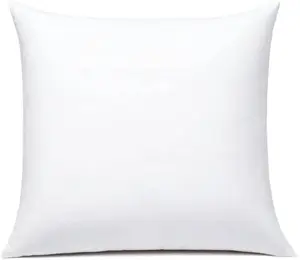Hypoallergenic Premium Throw Pillow Inserts – Square Pillow Stuffer for Decorative Cushion Covers