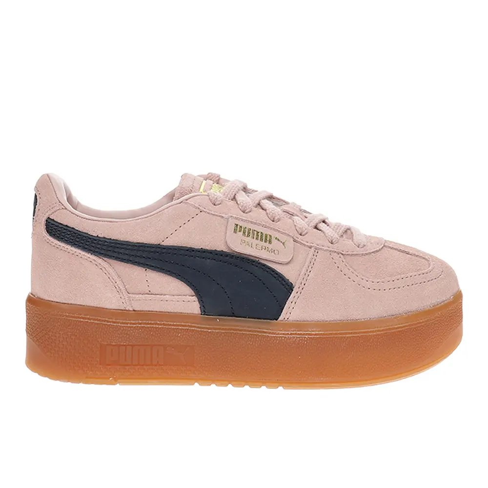 PUMA Womens Palermo Elevata Lace Up Sneakers Shoes Casual - Pink