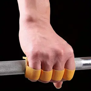 1 Pair Four-finger palm protectors Fitness hand protectors for parallel bars and pull-ups, anti-slip wear, palm support strap auxiliary strap hard pull pull-up fitness protection