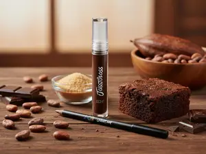 JCB Chocolate Lip Kit - Includes JusstGloss & JusstLiner for Perfect Lip Makeup