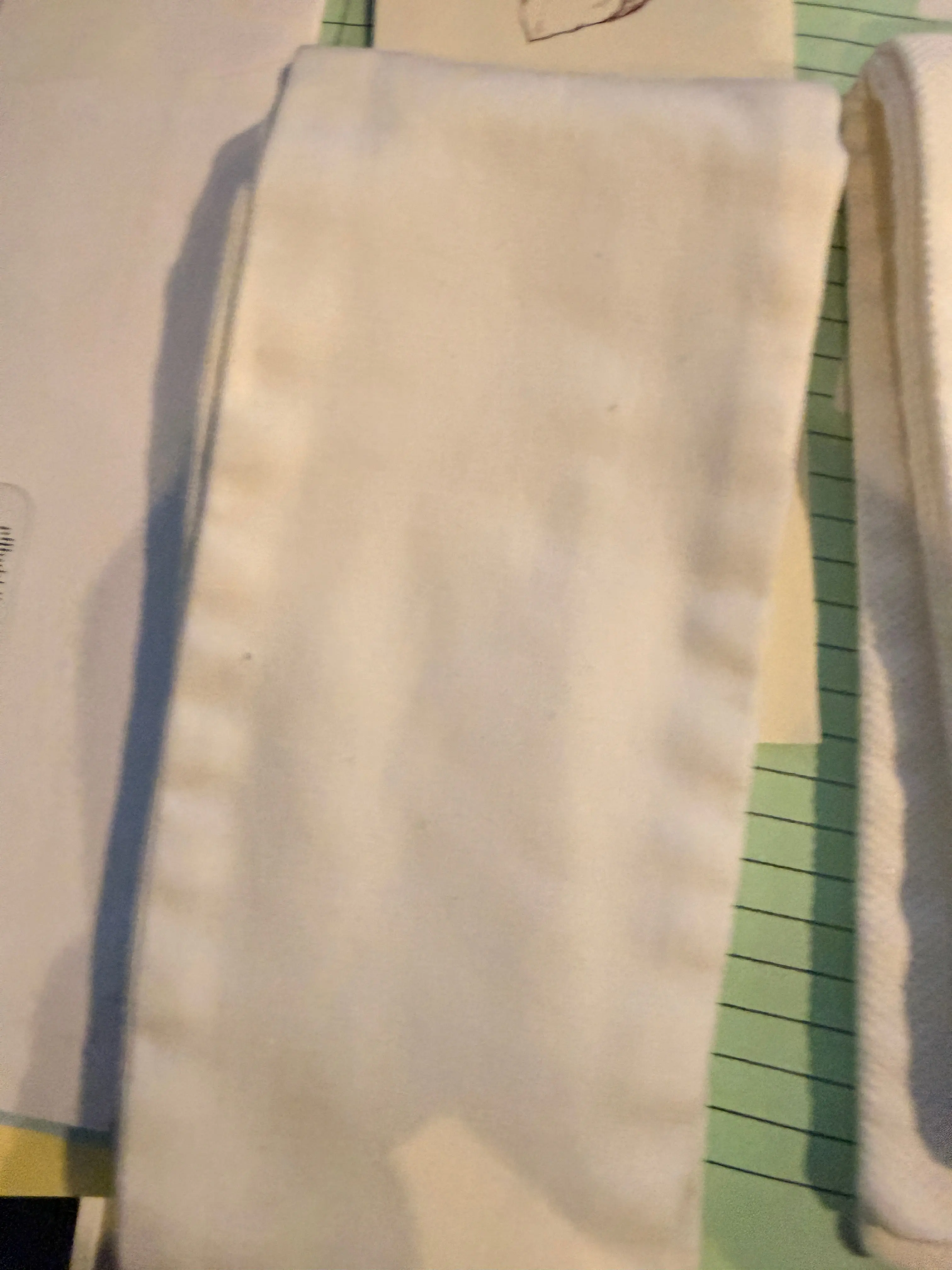White stock ties