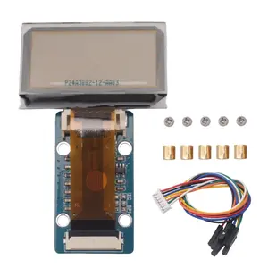 1.51 Inch Transparent OLED Blue Display Module 128x64 SPI/I2C Interface