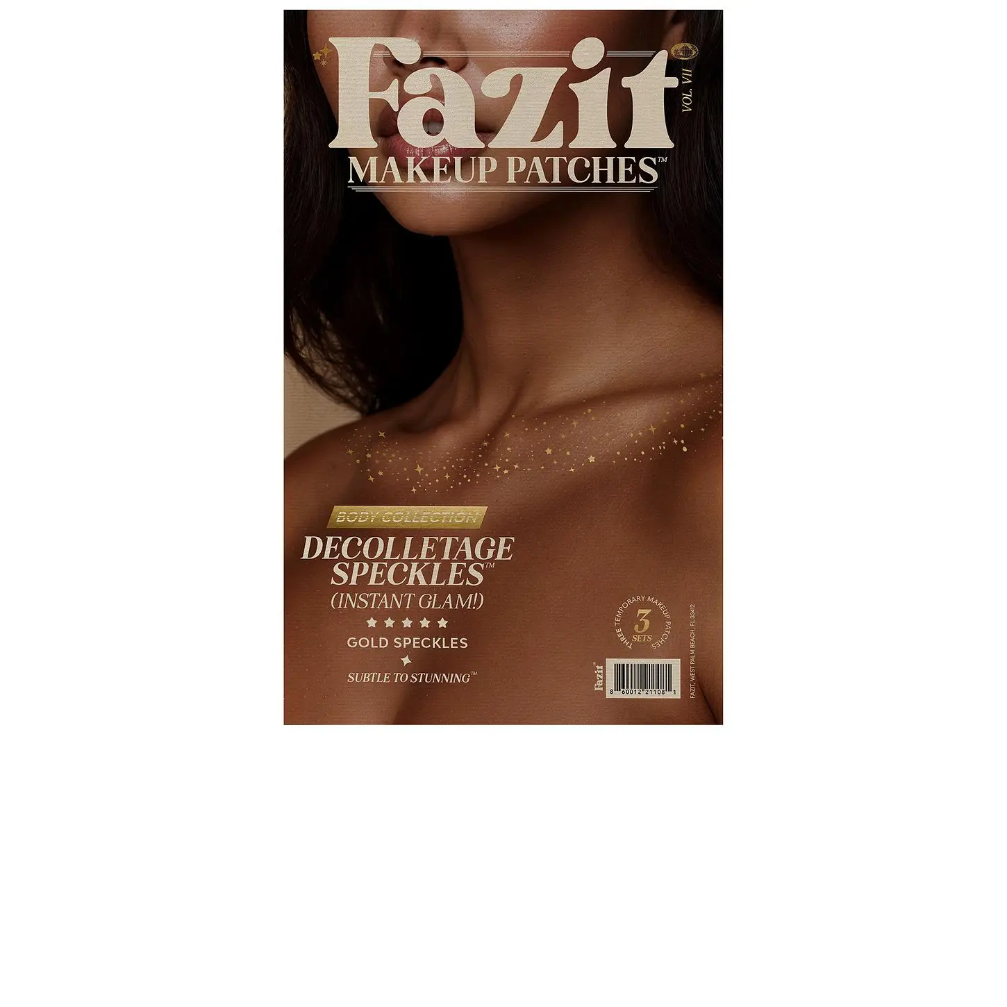 Fazit Beauty Decolletage Freckle Speckles in Gold
