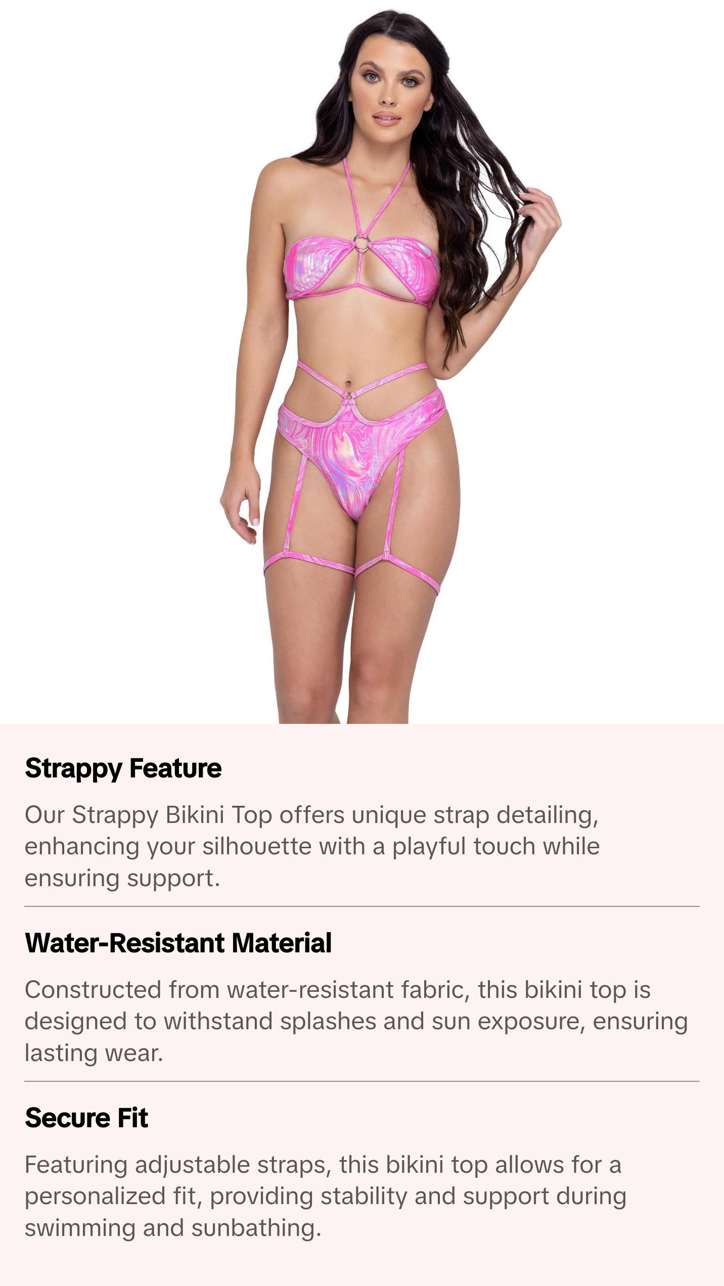 6310 - Strappy Bikini Top