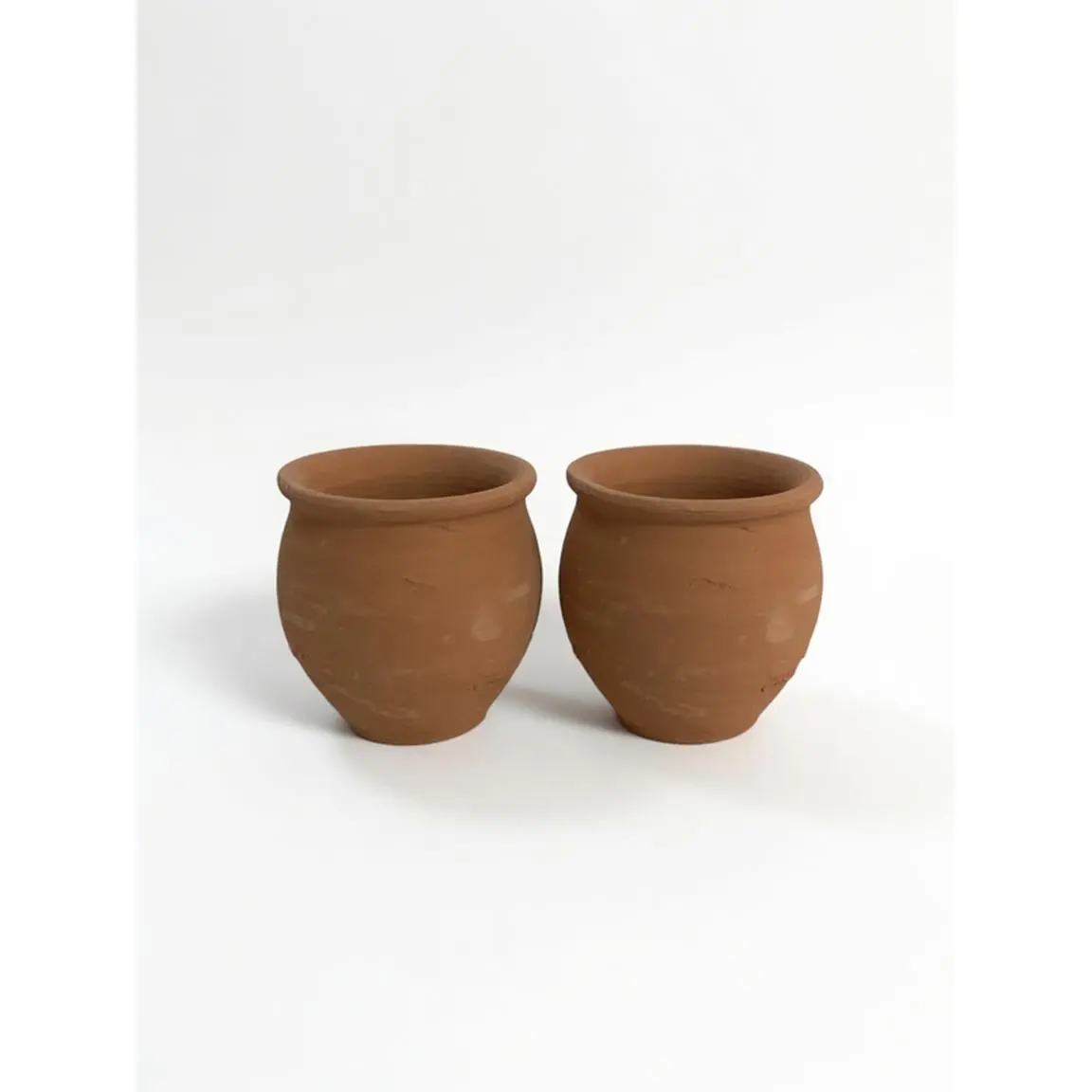 Tarasco Barro Shot Cups Made in Mexico - Handcrafted Clay Drinkware for Authentic Mexican Cocktails (Pack of 2)