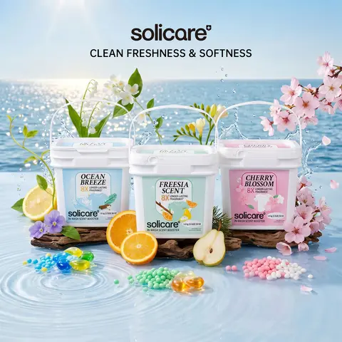 Solicare In-Wash Laundry Scent Booster Beads, 3 Scents Variety Pack, 8X Long Lasting Skin-like Fragrance, Fabric & Sweat Odor Eliminator, HE Compatible, Septic Safe, Safe for Standard & HE Washers, Towels Bedding Clothes, 56oz (1.6kg /3.5LB).(D)