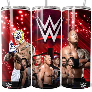 Wrestling  Tumbler Drink Drinkware Lid Beverage Insulation