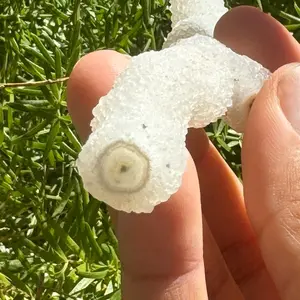 Cave Apophyllite Stalactite From Urban Rutile