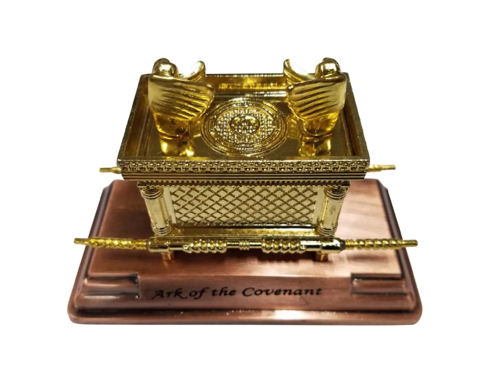 Bethlehem Gifts TM Ark of the Covenant Copper Replica Statue (Medium)