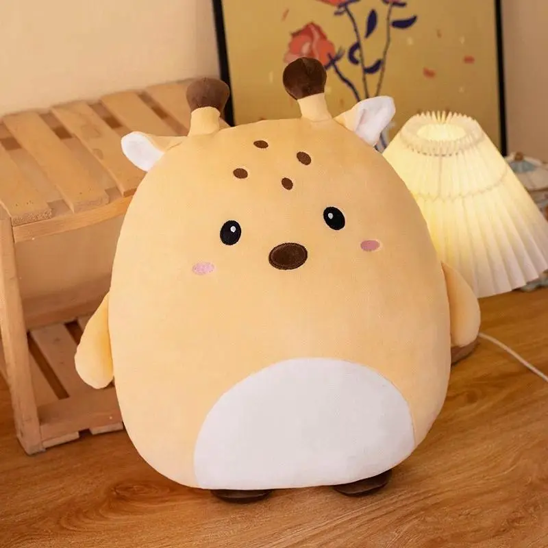 Unisex 40cm XL Kawaii Zoo Animal Soft Plush Pillow Set - Cuddly Squishy Penguin, Pig, Rabbit, Panda, Crab Peluche Doll, Kids' Birthday Gift (Toys & Hobbies)