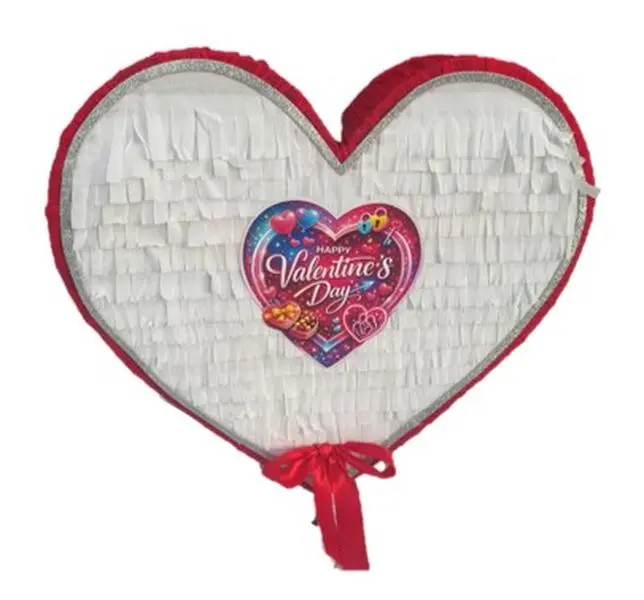 Valentine's Day Heart Piñata - Romantic Party Decor, Love Gift, Valentine Decoration