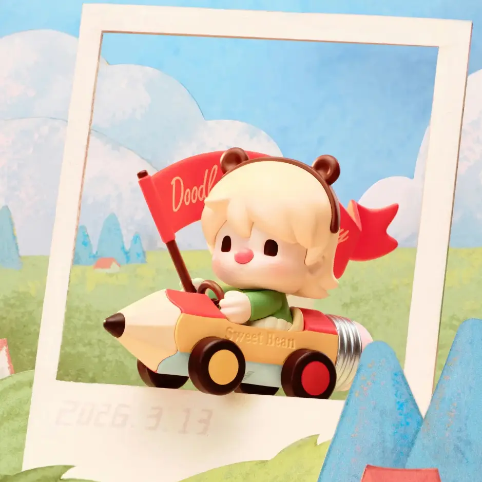 POP MART Sweet Bean Days of Sparkles Figure Series Blind Box【Benefits】