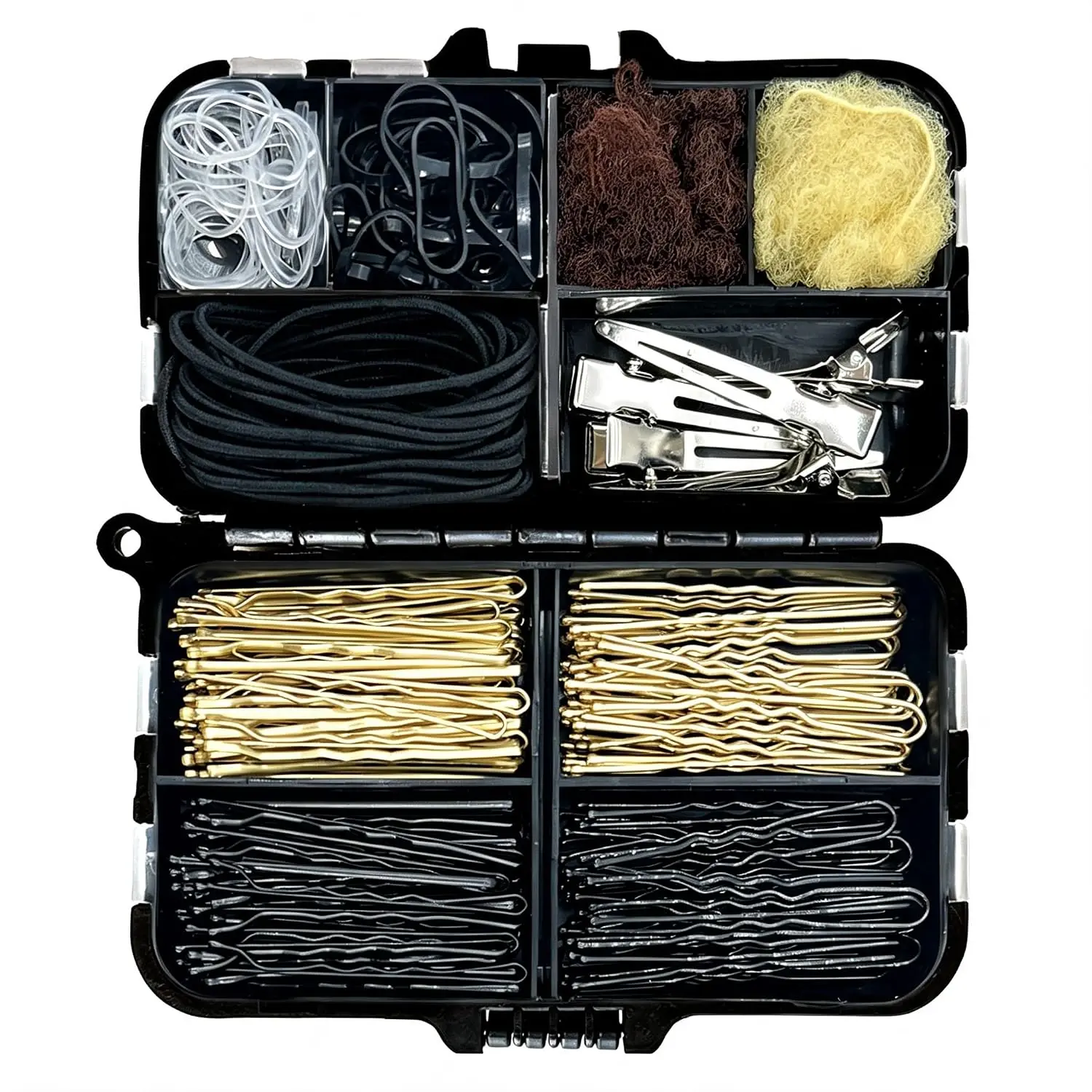 126Pcs Hair Accessories Kit, Bobby Pins Set, Dance Hair Kit | Hair Kit for Dances Ballet Competition Hair Styling Kit for Women Travel Ballet Updo Hairstyles with Storage Box