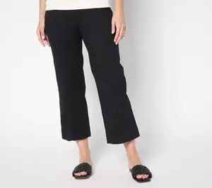 Belle by Kim Gravel Petite TripleLuxe Twill Cropped Traveler Jean