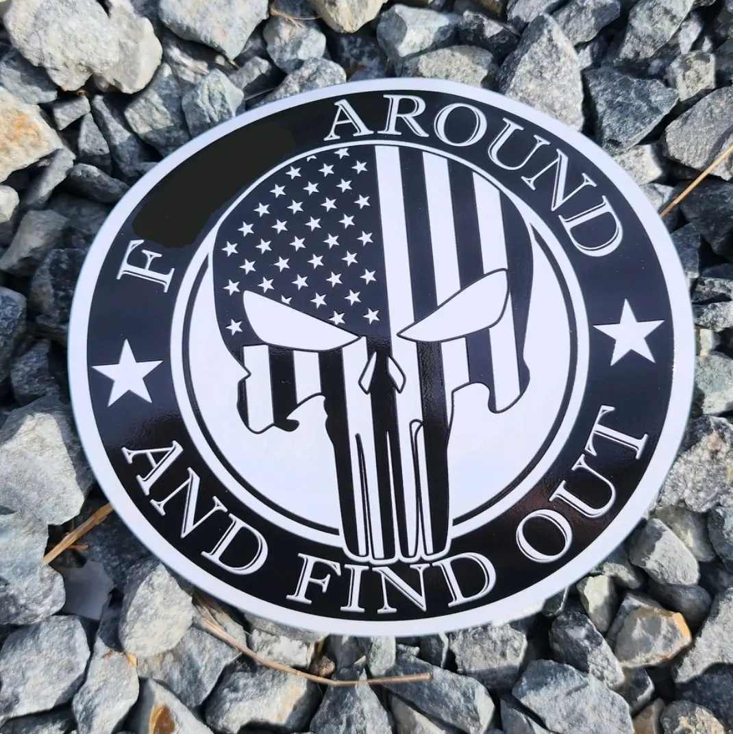 FAFO Sticker 2 Pack - 5 Inch