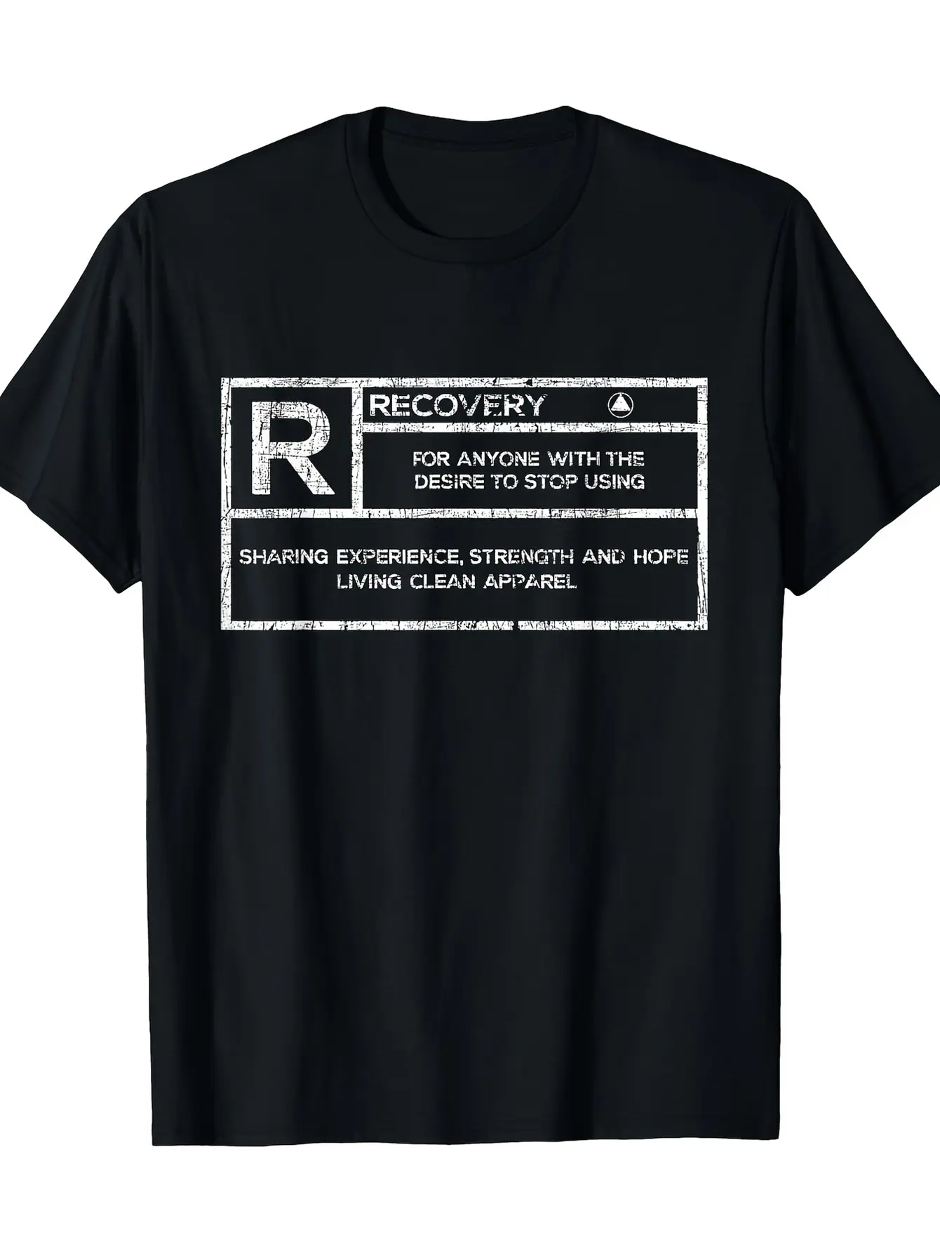 Men'S Addiction Recovery T-Shirt - AA NA Anonymous