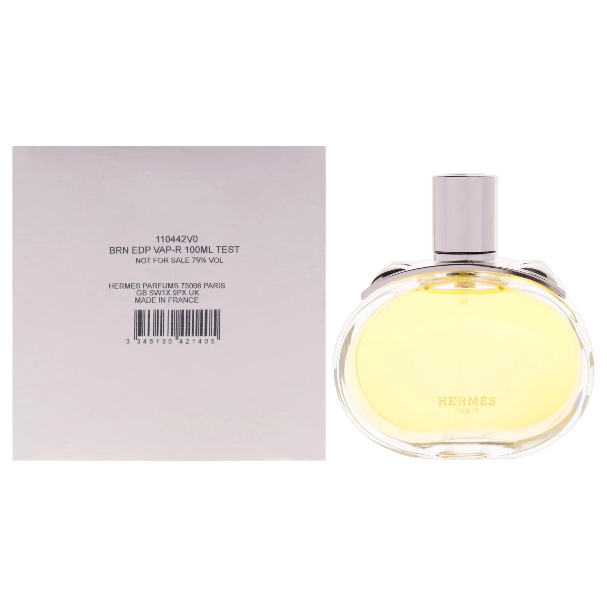 Hermes Barenia Women's EDP Spray - Minimalist, Elegant, Simple, Refined Aroma, 3.3 fl oz (Unisex Fragrance)