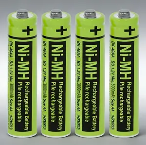 3000mAh 1.2V NiMH AA Rechargeable Batteries Multipack High Capacity Double A Batteries Fit for Panasonic Cordless Phone Household Electronics