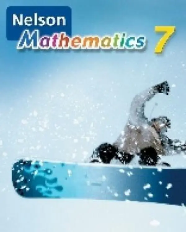 Used Nelson Mathematics Grade 7 Student Textbook - Hard Cover Book, Encourages Variety of Solutions, Includes Support and Implement Tips