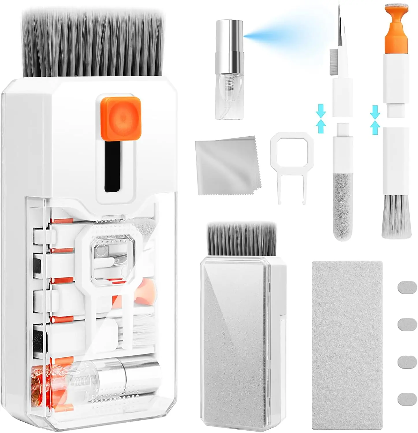 Halloween Fall Gifts Keyboard Cleaning Kit Laptop Cleaner, All-in-1 Computer Screen Cleaning Brush Tool, Multi-Function PC Accessories Electronic Cleaner Kit Spray