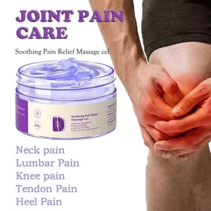 Relief massage gel, soothes knees, relieves pain in neck, waist, hands and feet, with turmeric extract, sodium sulfate, chondroitin, emu oil and other natural ingredients.