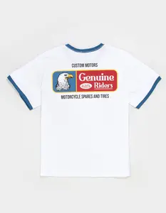 VON DUTCH Genuine Riders Mens Ringer Tee