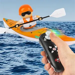 Remote Control Water Racing Boat, Waterproof Racing Boat with Remote Controller, Outdoor Water Toy, Fun Gift for Boys & Girls
