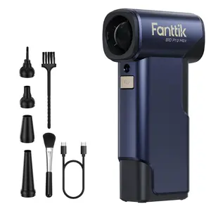 【FathersDayGift】Fanttik B10 Pro Max (Father's Day LE) 7.2V Electric Air Duster, Cordless Duster with 130000 RPM Brushless Motor, 6 Adjustable Levels, 28.8wh Rechargeable Battery, Air Blower for Workbench, PC Fans and Outdoor Summervibes, Handheld Cordless