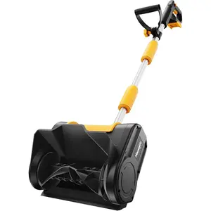 Cordless Snow Shovel Compatible with DeWalt 20V MAX Battery (No Batttery), 11" Lightweight Electric Snow Blower with 20FT Max Throw & Adjustable Handle, Snow Thrower for Driveway, Deck, Patio & Steps