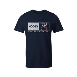 Hooey Men's Match Short Sleeve T-Shirt Tee - HT1553NV