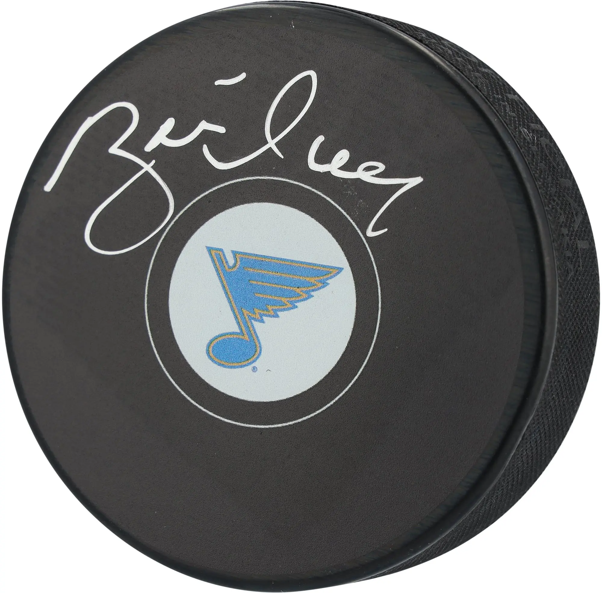 Brett Hull St. Louis Blues Autographed Hockey Puck - Fanatics Authentic Certified
