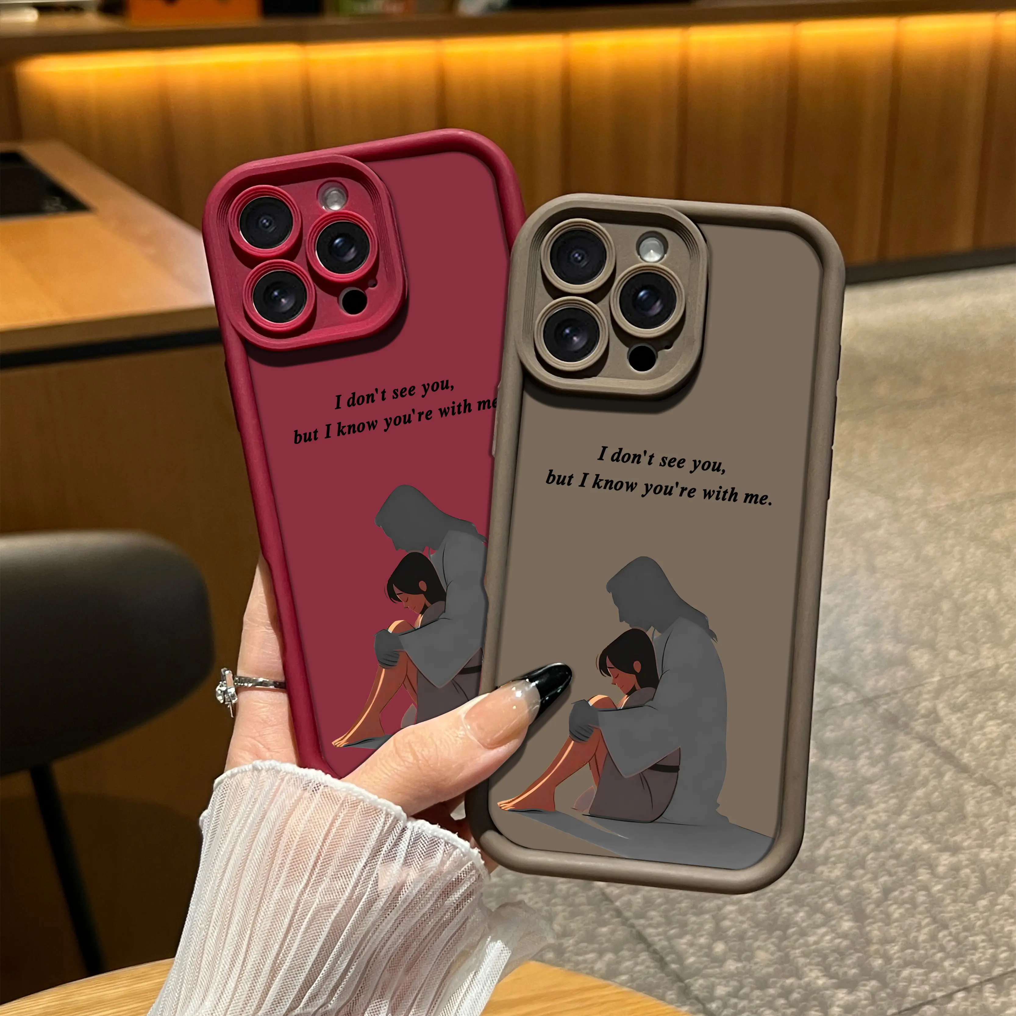 God's Girl TPU fully wrapped phone case, military grade Anti-Drop and shock measures, faith in fashionable and simple phone case, suitable for iPhone 17 Air 16 15 14 Plus 13 12 11 Pro Max Plus XR XS Samsung Galaxy S25 S24 S23 S22-ZQ96, Smartphone, Handhel