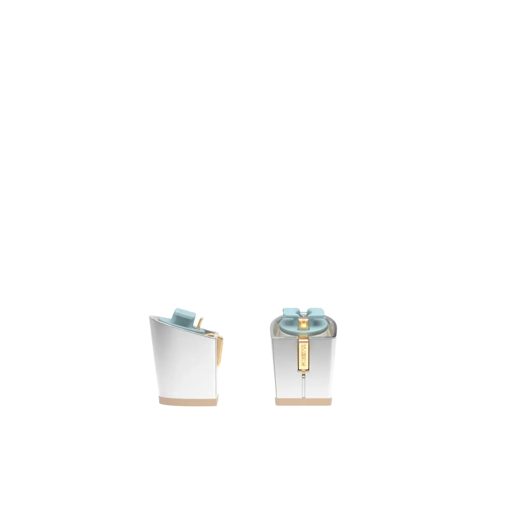 Block Heel Kit 3 Matte Silver